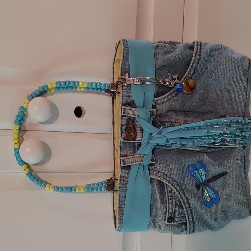 Hand made jean bag